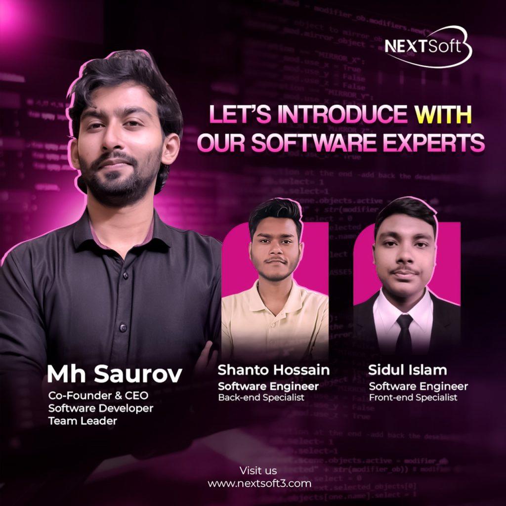 Software experts of NextSoft3